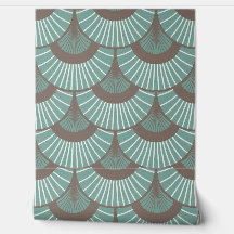 Art Deco Soft Teal Fläkt