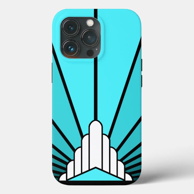Art deco sol i aqua (Baksida )