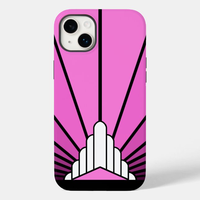 Art deco sol i rosa (Baksida)