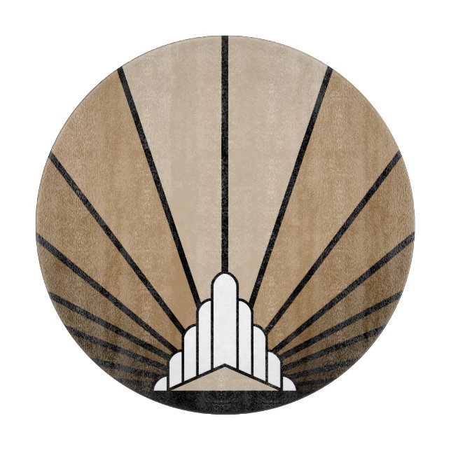 Art deco sol i tan (Framsidan)