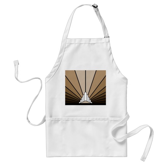 Art deco sol i tan förkläde (Framsidan)