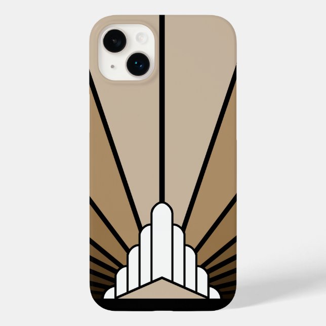 Art deco sol tan (Baksida)