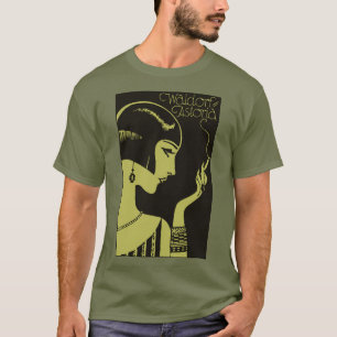 Art déco som röker T-tröja T Shirt