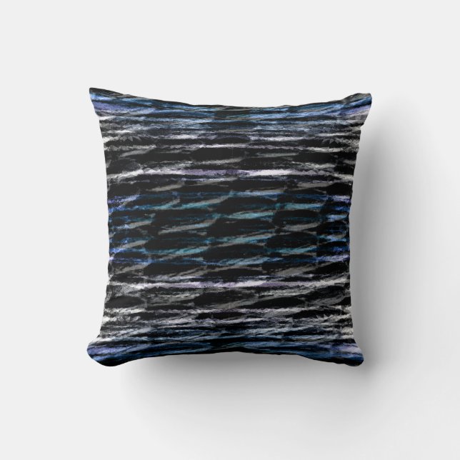 Art deco sömlös mönster Pillow Kudde (Framsida)