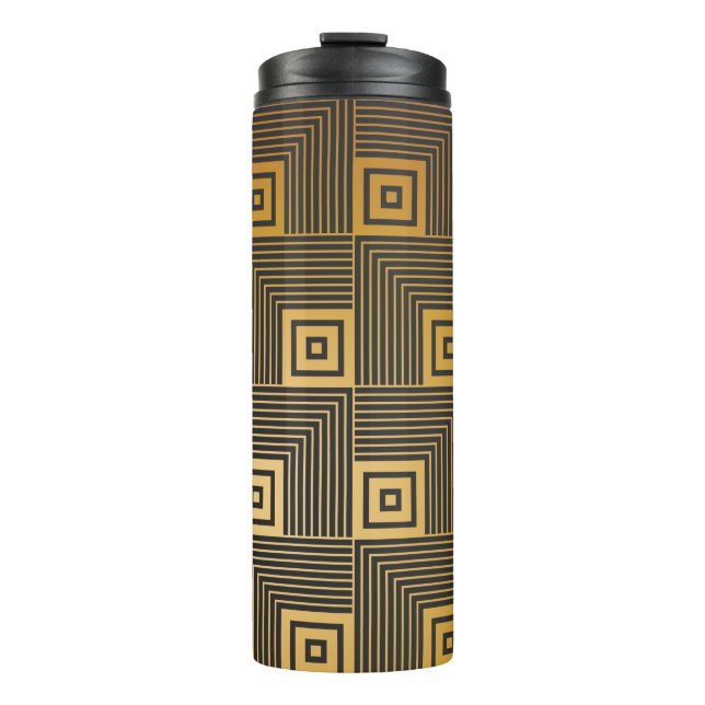 Art Deco, sömlös vintage tapet mönster (Framsida)