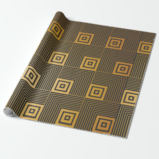 Art Deco, sömlös vintage tapet mönster Presentpapper