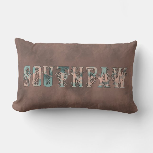 Art Deco Southpaw Lumbar Pillow Lumbarkudde (Framsida)