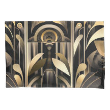 Art Deco-standard Pair Pillowcase