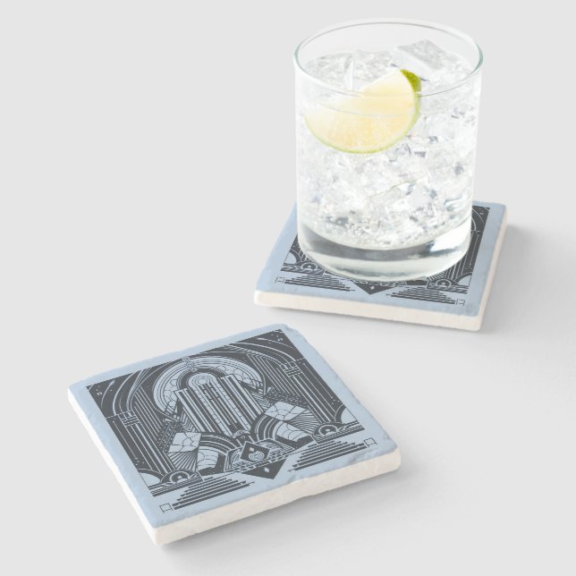 Art Deco Stenunderlägg (Sidan)