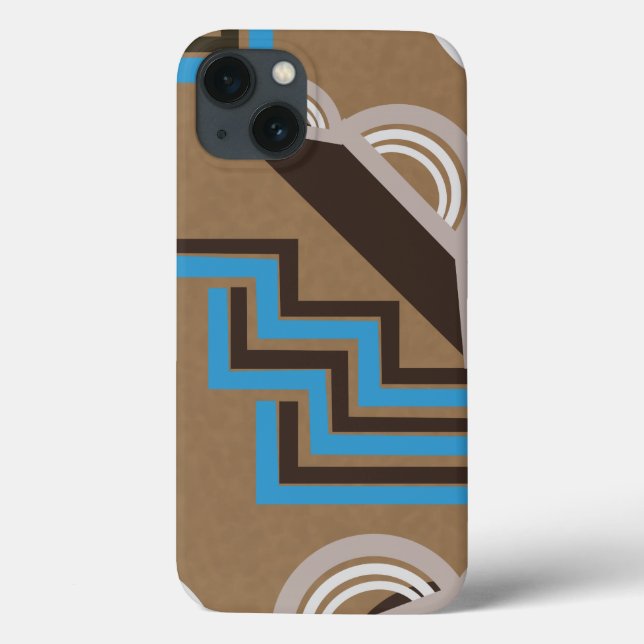 Art Deco stil Abstract Design (Baksida)
