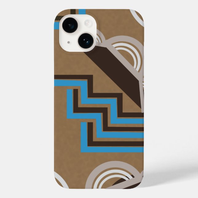 Art Deco stil Abstract Design (Baksida)