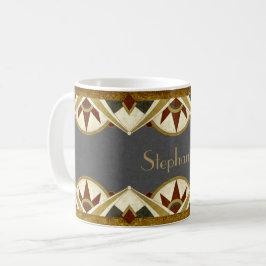Art Deco Stil Personlig Kaffemugg