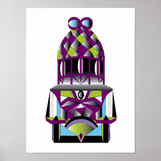 Art Deco Stil Poster