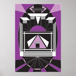 Art Deco Stil Poster