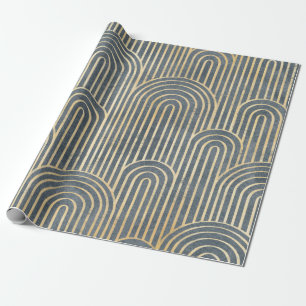 Art Deco stil utformar lyxgeometrisk sömlös pa Presentpapper