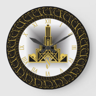 Art Deco Stor Klocka