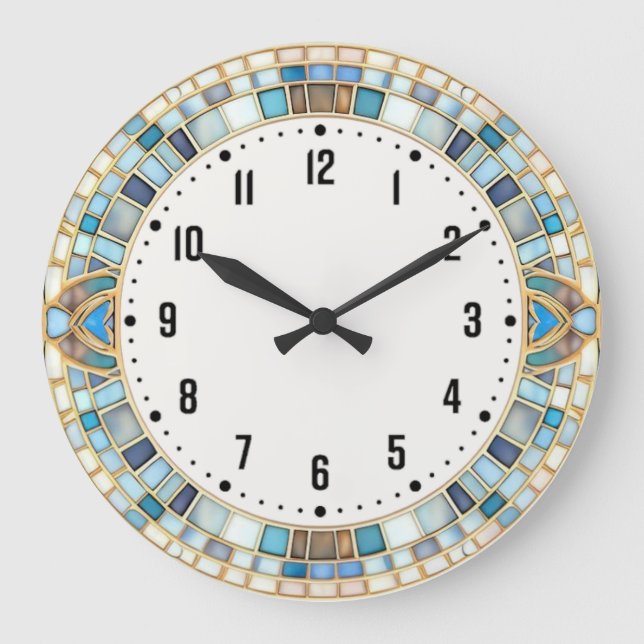 Art Deco Stor Klocka (Framsida)