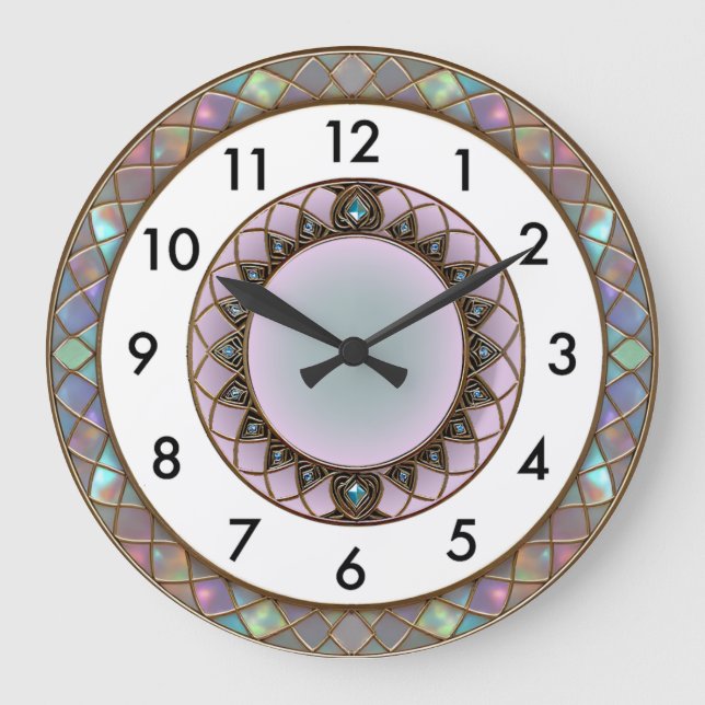 Art Deco Stor Klocka (Framsida)