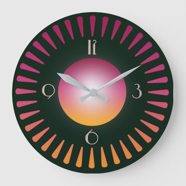 Art Deco Stor Klocka (Framsida)