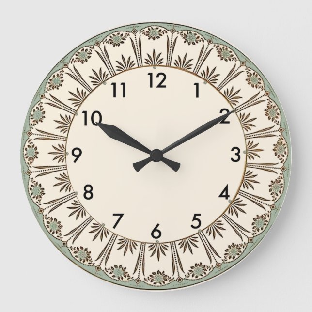 Art Deco Stor Klocka (Framsida)