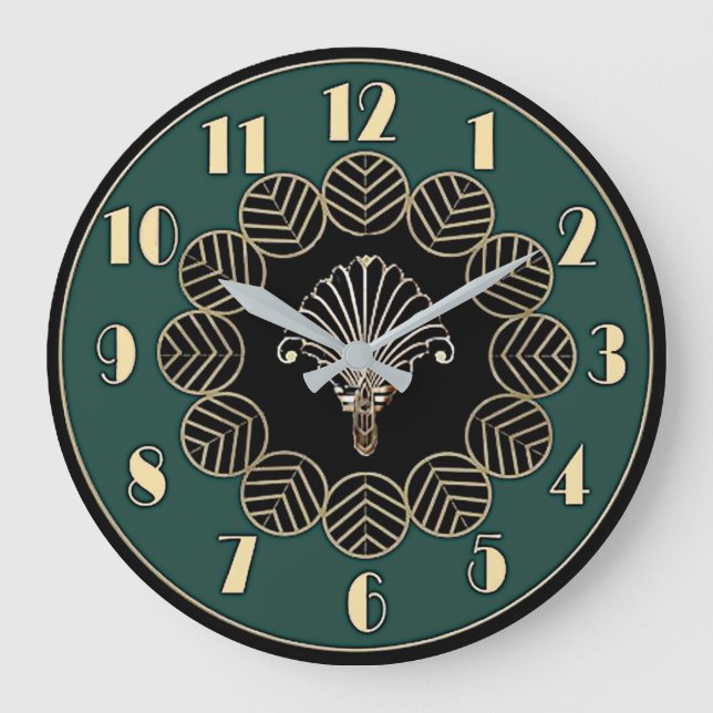 Art Deco Stor Klocka (Framsida)