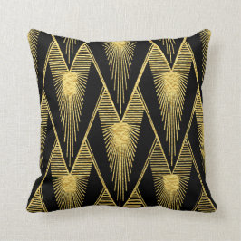 Art Deco Sunburys fall Kudde