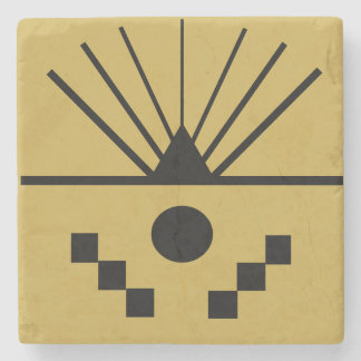 Art Deco Sunrise Stenunderlägg