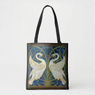 Art Deco Svanar Tygkasse