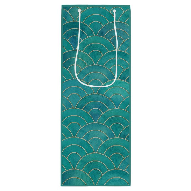 Art Deco Teal & Guld (Framsidan)