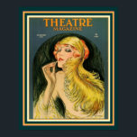 Art Deco-teatermagasin Poster 16 x 20<br><div class="desc">Vintagens teatermagasin Poster - 16 x 20</div>