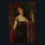 Art Deco the Opera Queen Poster<br><div class="desc">Datum: 1933 | Stil: Art Deco | Placera en klassisk Art Deco-film som kan komma i ditt hem med den här vintagen av "Opera Queen" av Edward Mason Eggleston. Biet har 1920-talets och tidigt 1900-talets ikoniska Art Deco stil, med klassiskt mönster, linjer och former som gör det till ett tidlöst...</div>