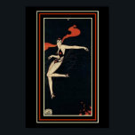 Art Deco Thenzed Villemot Poster 13 x 19<br><div class="desc">Underbar Villemot för att göra dig ljusare - 13 x 19</div>