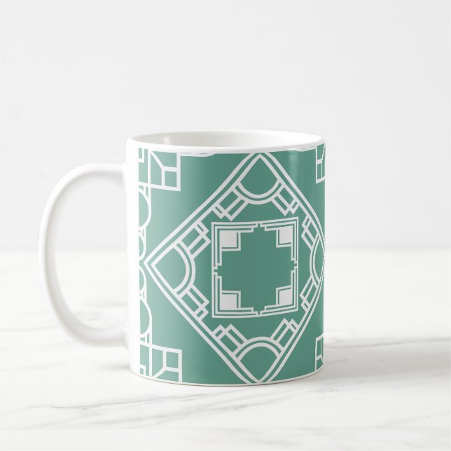 Art Deco Tile Kaffemugg (Vänster)