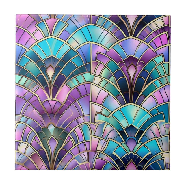 Art Deco Tile Kakelplatta (Framsidan)