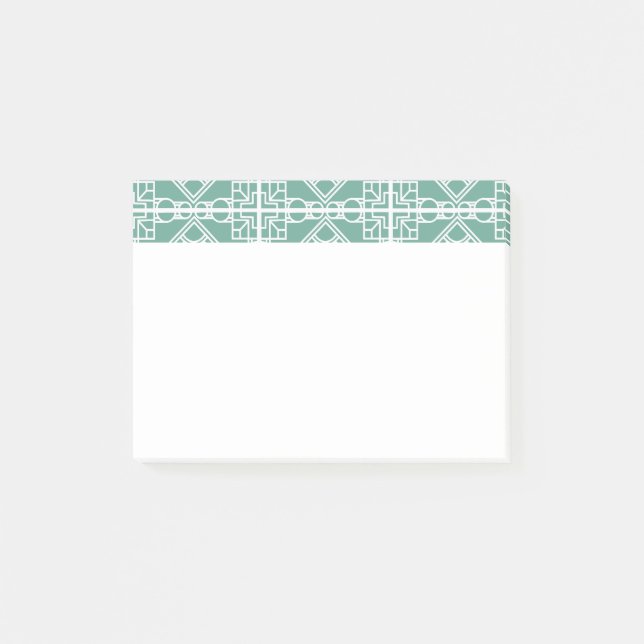 Art Deco Tile Post-it Block (Framsida)