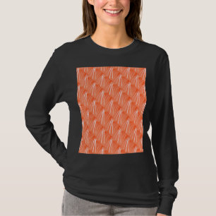 Art Deco Tropical Beach Handflatan Vacation Vector T Shirt