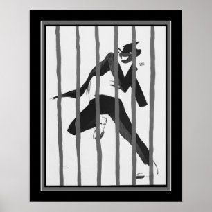 Art déco "Tumulte Noir Jazz" Ca. 1927 Poster