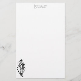 Art Deco Tupp papper personligt