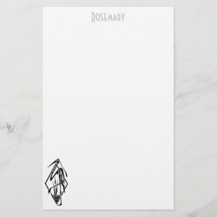 Art Deco Tupp papper personligt
