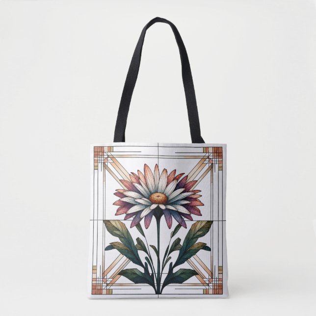 Art Deco Tusenskönor Tygkasse (Framsida)