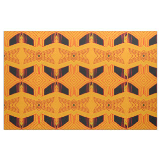 Art Deco Typmönster Tyg