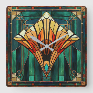 Art Deco väggklocka