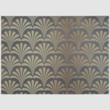 Art Deco-vävnadspapper, avsvärta