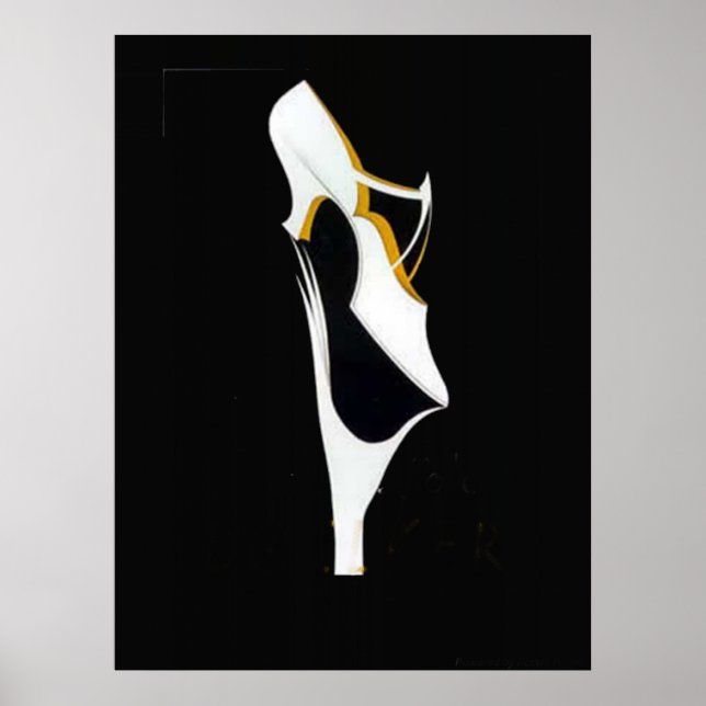 Art Deco Vintage affisch (Framsidan)