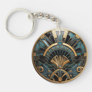 Art Deco Vintage Geometrisk Elegant