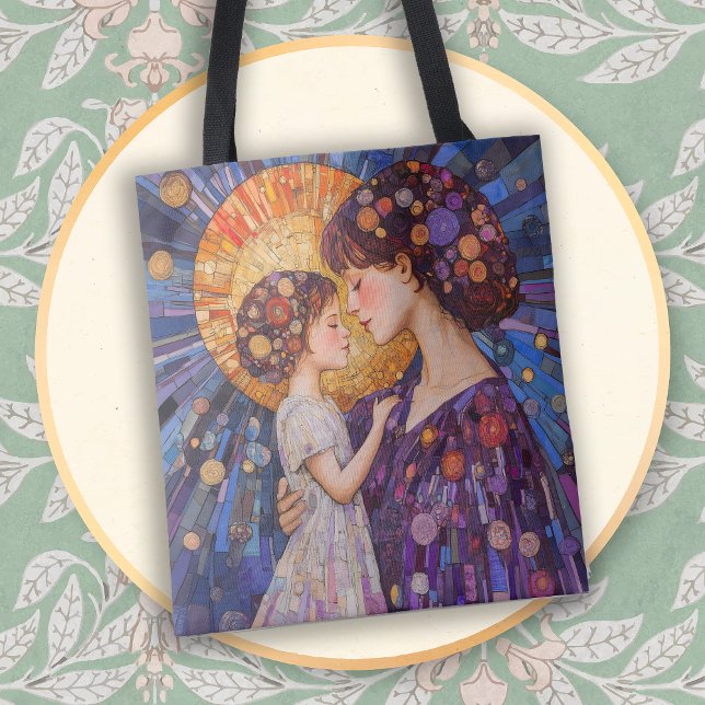 Art Deco Vintagekonst Gustav Klimpt Tygkasse (Skapare uppladdad)