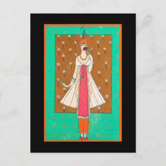 Art Deco-vykort 10 Vykort