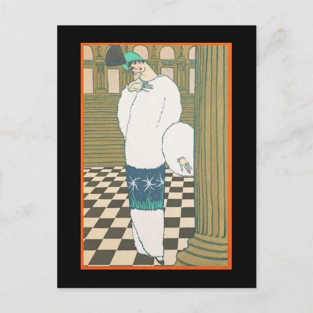 Art Deco-vykort 1 Vykort (Framsida)