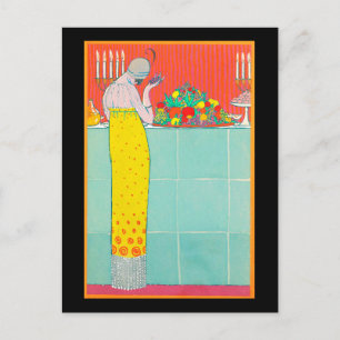 Art Deco-vykort 8 Vykort