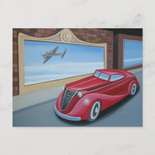 Art Deco-vykort Vykort